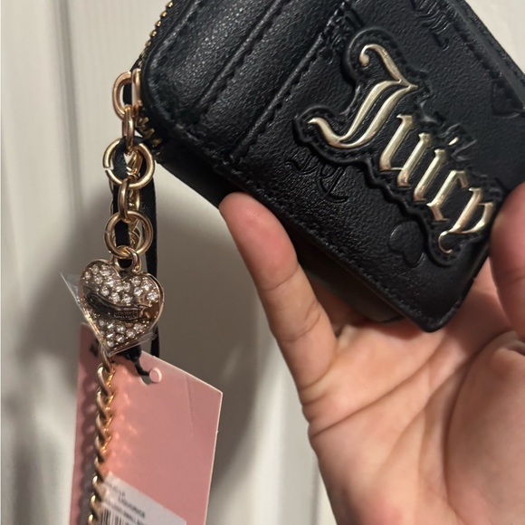 Juicy Couture Black and Pink Wallet - Picture 2 of 5